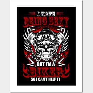 Biker Cool Design Posters and Art